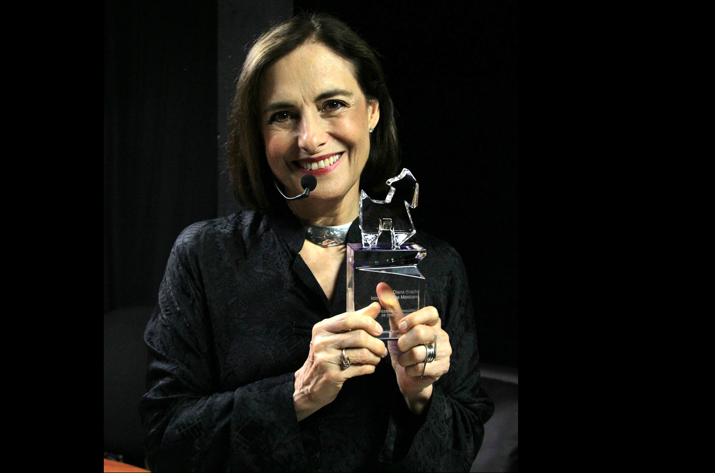 La actriz fue reconocida por su trayectoria cinematográfica. 