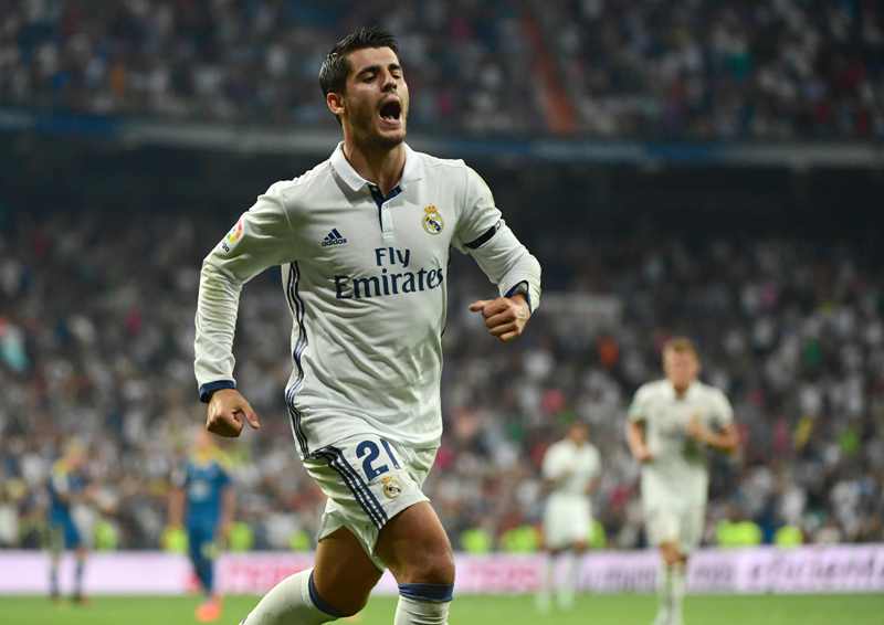 Álvaro Morata anotó el primer gol del encuentro