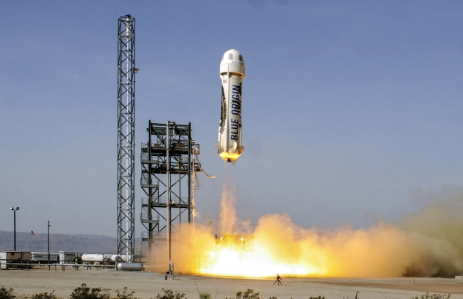 La compañía aeroespacial, Blue Origin, se fundó en el 2000 con el objetivo de apoyar la exploración espacial.