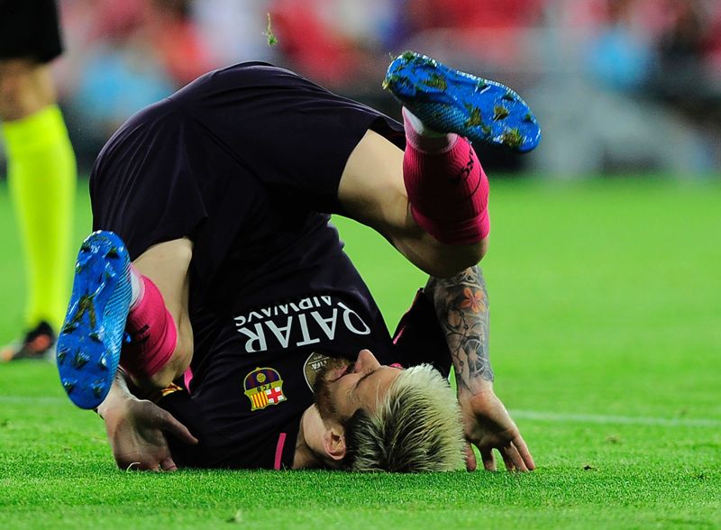 Lionel Messi, no pudo hacerse presente en el marcador 