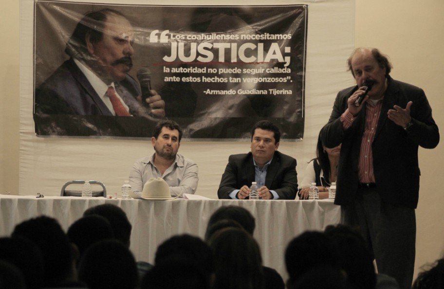Armando Guadiana explicó su denuncia contra el Gobierno de Coahuila.