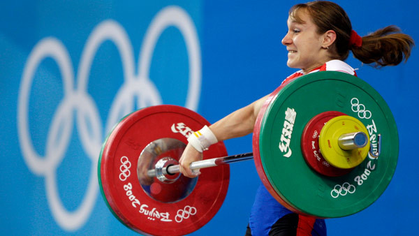 Marina Shainova, halterista rusa 