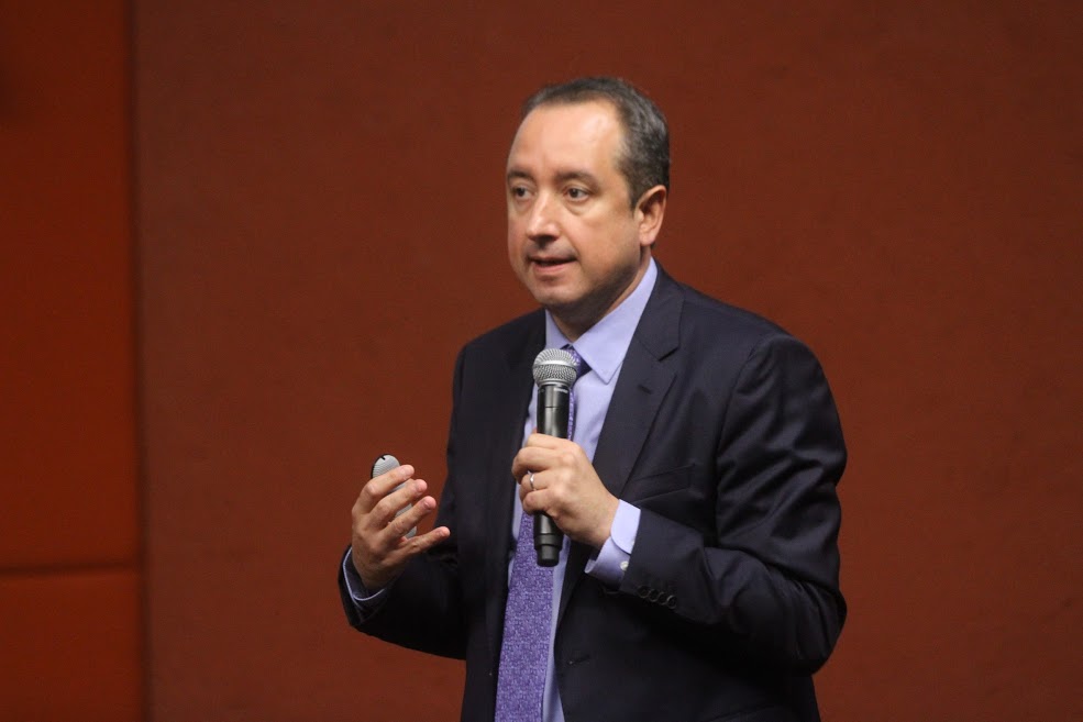 El secretario de Finanzas y tesorero del Estado, Carlos Garza Ibarra. 
