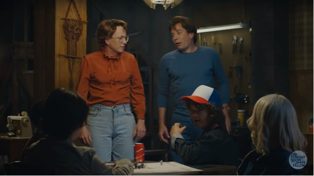 El divertido video del sketch de Jimmy Fallon en Stranger Things.