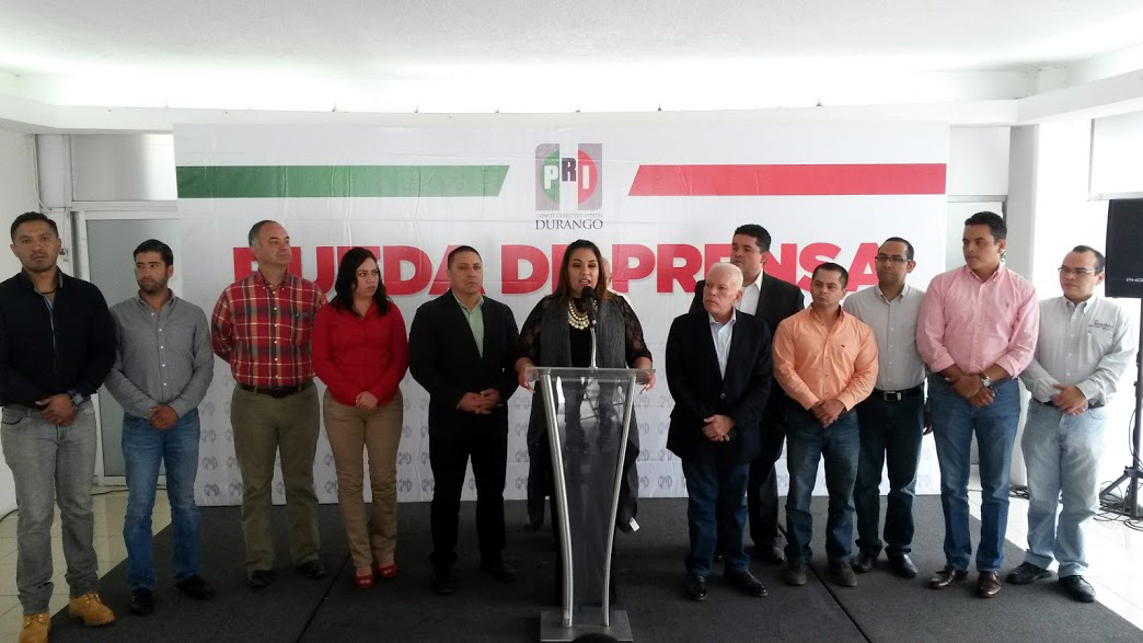 Nombran a dirigentes provisionales del PRI Durango.