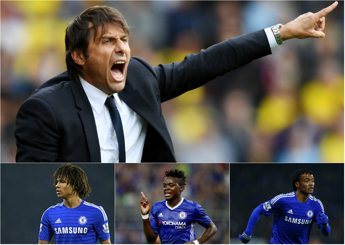 Antonio Conte no cuenta con una lista de jugadores bastante amplia entre los que se encientran Ake, Traore y Cuadrado