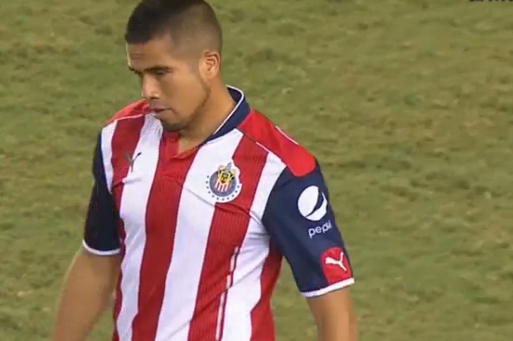Miguel Jiménez en el duelo ante Houston Dynamo