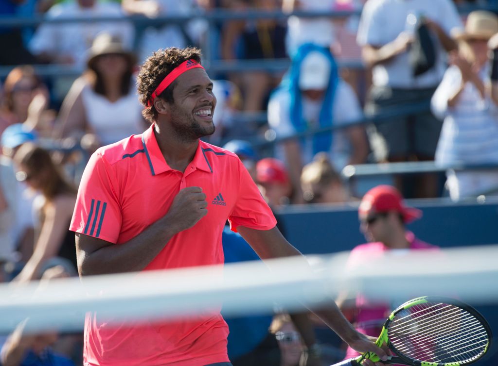 Tsonga celebra su pase a los Cuartos de Final del US Open