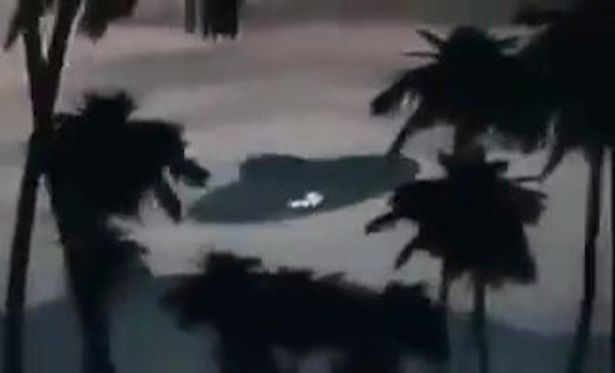 El objeto volador no identificado fue captado en video. 