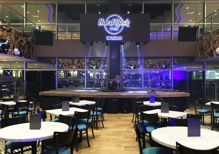 Hard Rock Café Cancún.
