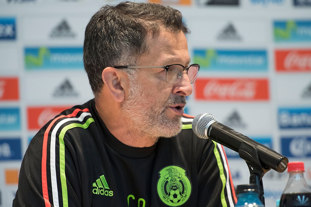 Juan Carlos Osorio en conferencia de prensa 