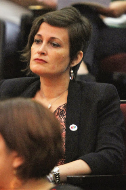 Sandrine Molinard, directora del Consejo Cívico de las Instituciones. 