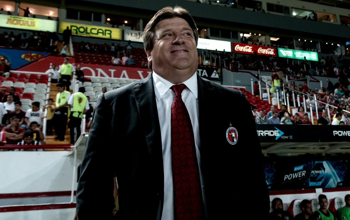 Miguel Herrera, técnico de Xolos 
