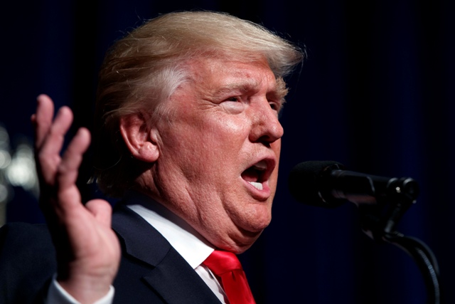 El aspirante republicano a la Casa Blanca, Donald Trump.