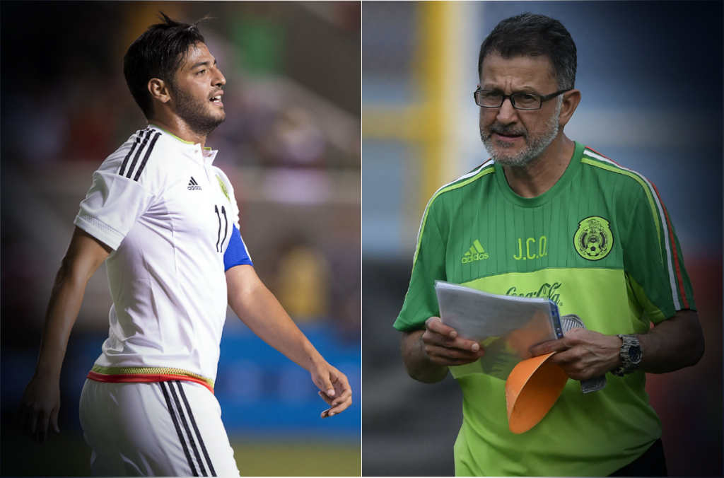 Carlos Vela y Juan Carlos Osorio