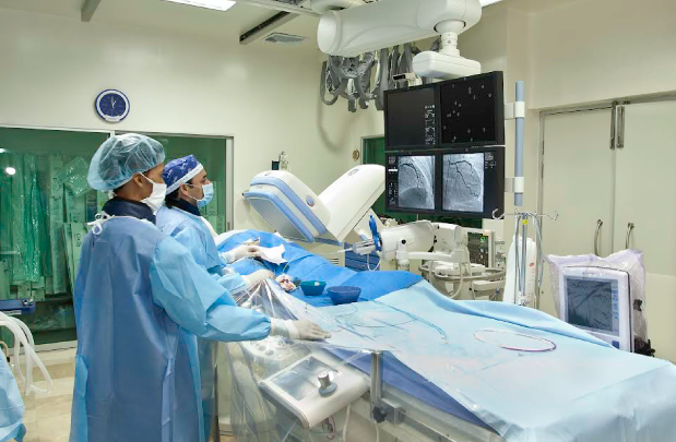 Unidad de Hemodinamia, en el Hospital General Regional número 6 del IMSS.