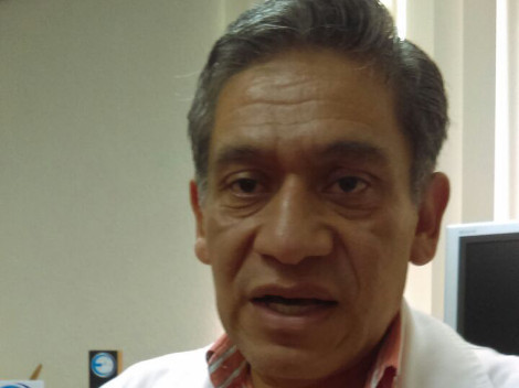 Director del Hospital de Poza Rica, Salatiel Cruz Vidal.