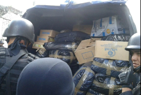 Elementos de la Secretaría de Seguridad Pública capitalina decomisaron tres toneladas de pirotecnia en la colonia Morelos.