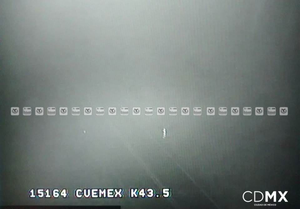 La policía reportó poca visibilidad en la zona. 