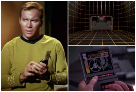 Los teléfonos celulares y las tablets fueron algunos de los dispositivos que ya usaban los personajes de Star Trek. 