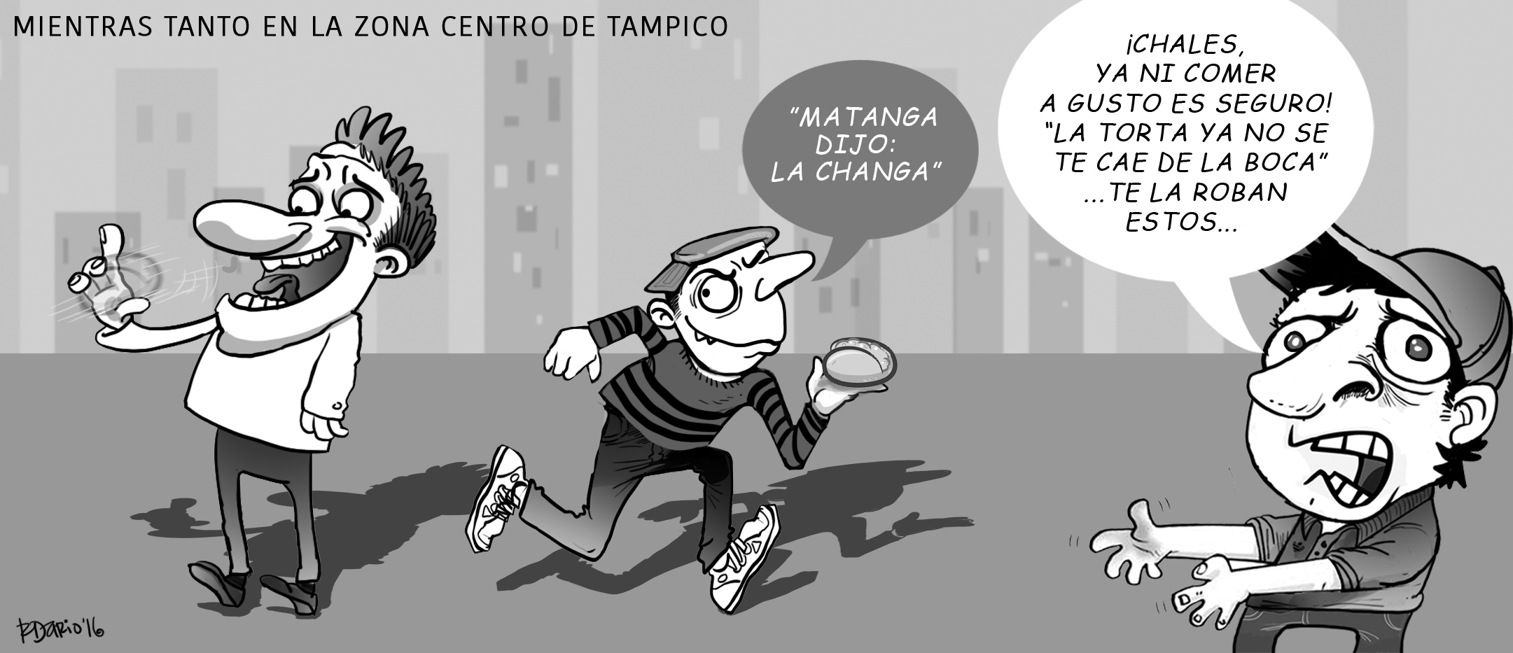 MIENTRAS TANTO EN LA ZONA CENTRO DE TAMPICO