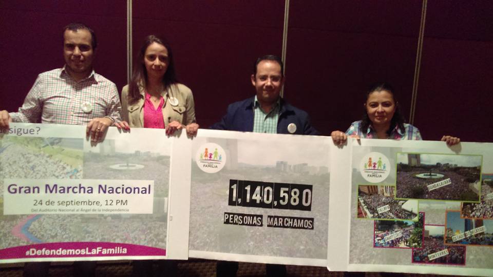 El frente indicó que los problemas en el país se superan fortaleciendo a la familia.
