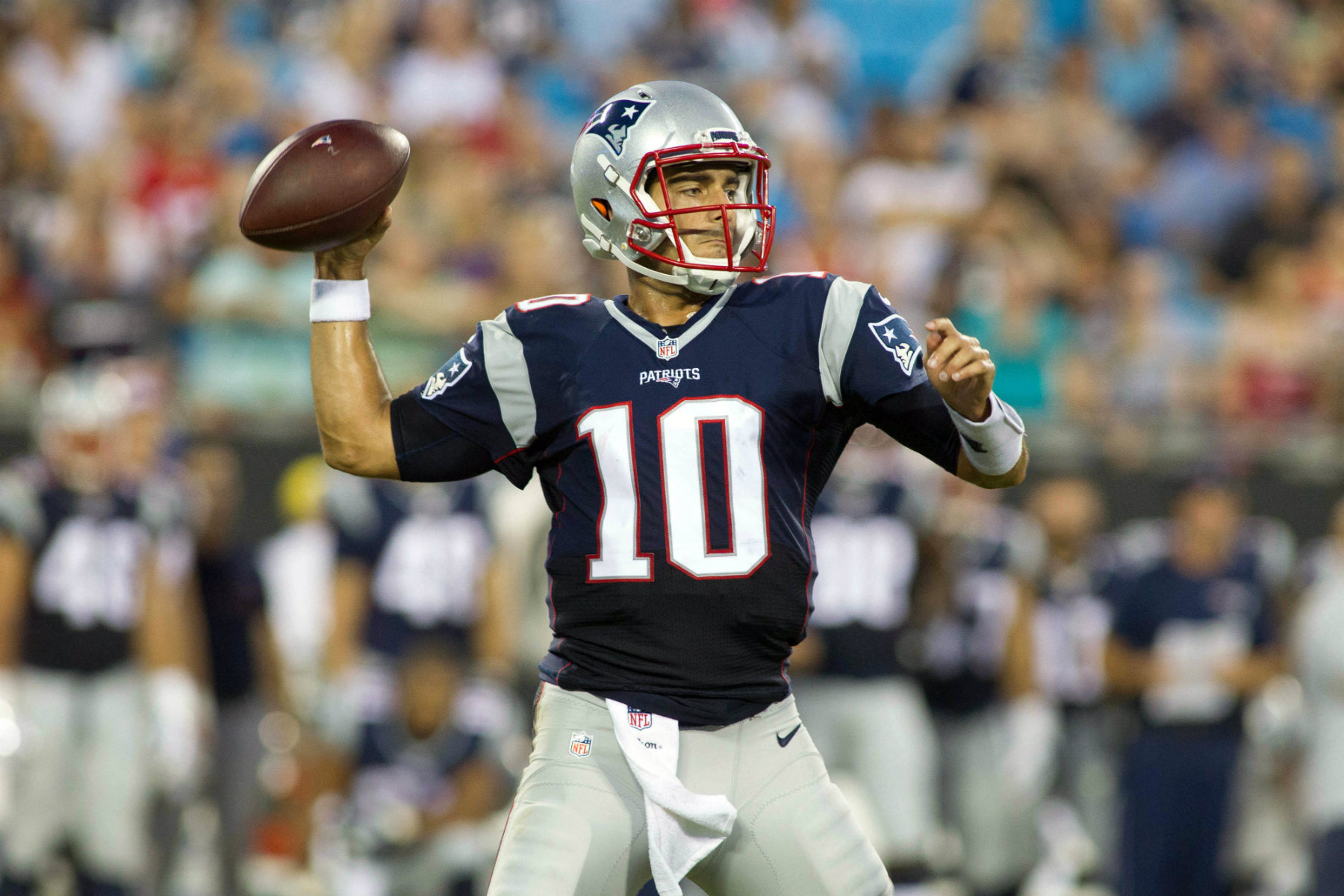 Jimmy Garappolo, el quarterback que arrancará la temporada para los Patriotas 