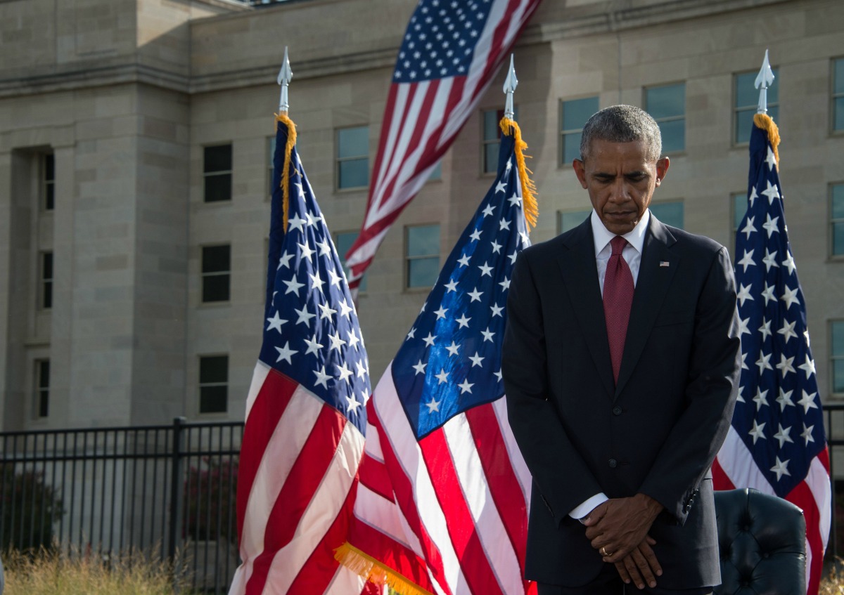El presidente Barack Obama ofreció un discurso en la conmemoración del ataque del 11/09.