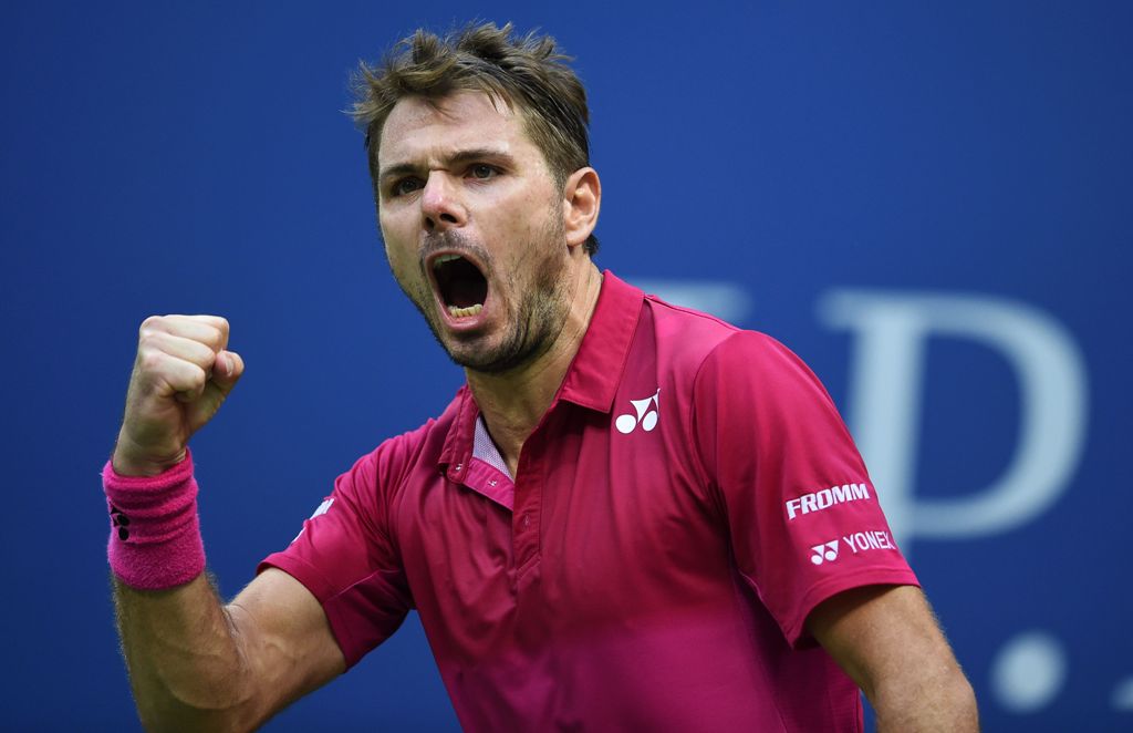 Wawrinka se impuso en cuatro sets a Novak Djokovic 