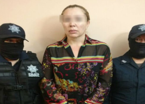 La esposa de "El H" fue detenida en Hermosillo.