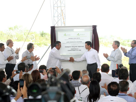 La planta Ventika tuvo una inversión de 600 millones de dólares.