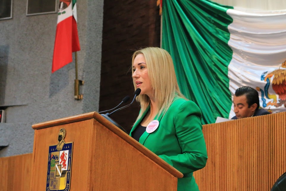 La legisladora priista, Gloria Treviño, promovió el exhorto para que se publiquen las estadísticas de robos en planteles educativos.