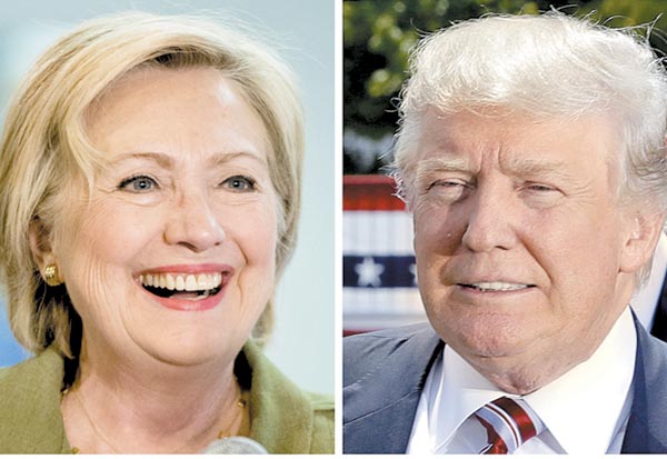 Los aspirantes a la presidencia de Estados Unidos.