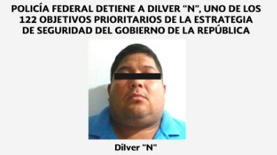 Dilbert "N" era uno de los 122 objetivos prioritarios en materia de seguridad del gobierno de la República.