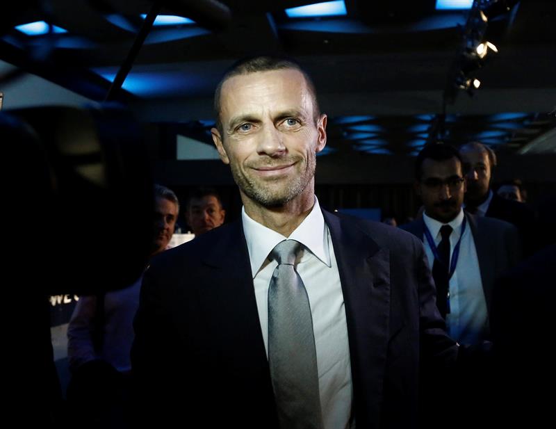 El esloveno Aleksander Ceferin, se convierte en el séptimo presidente de la UEFA.