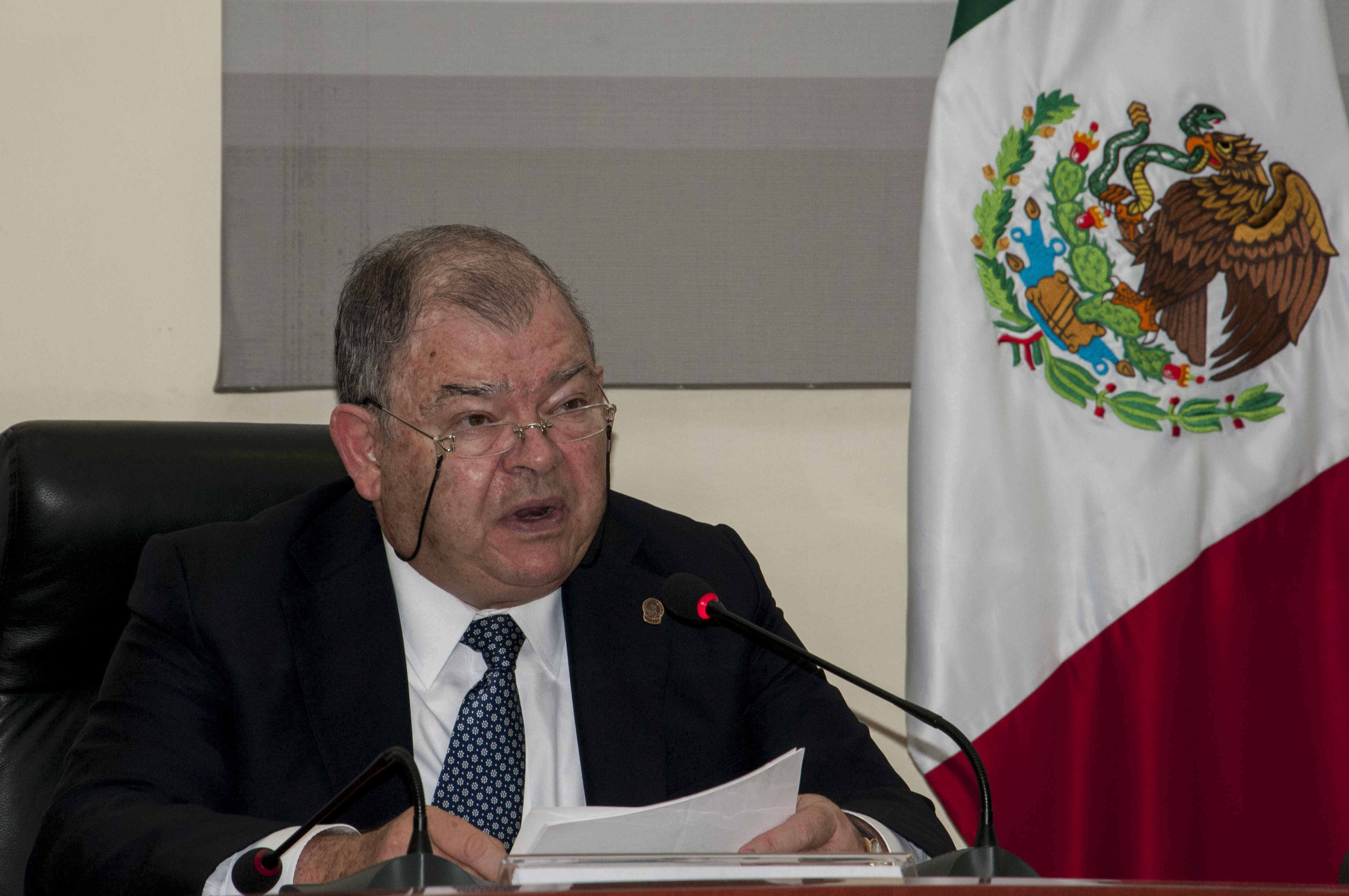 El presidente del Tribunal Superior de Justicia de la Ciudad de México, Édgar Elías Azar.