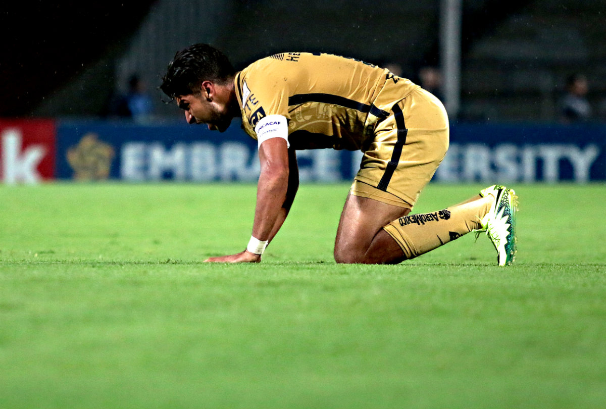 Eduardo Herrera, delantero de Pumas 