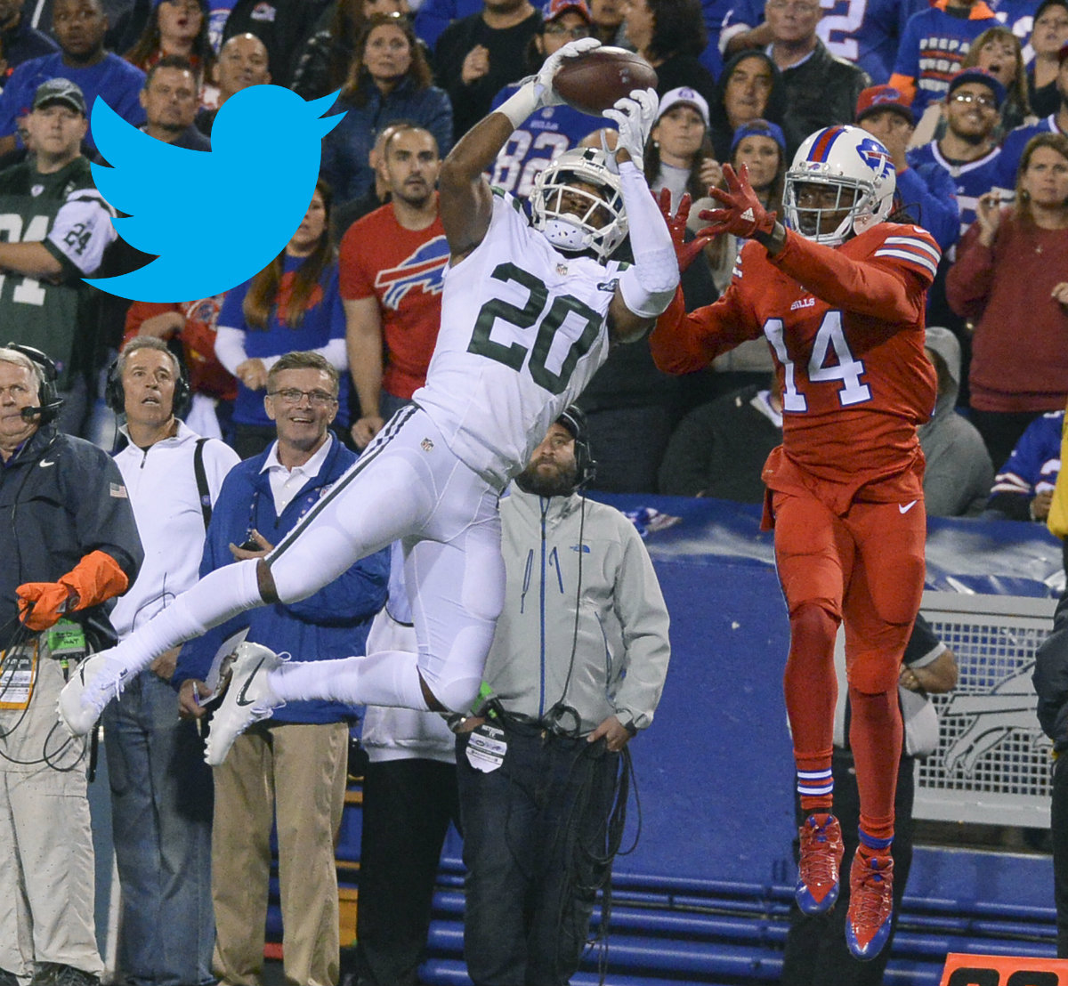 Jets de Nueva York vs. Bills de Búfalo, el primer partido de la NFL transmitido en Twitter