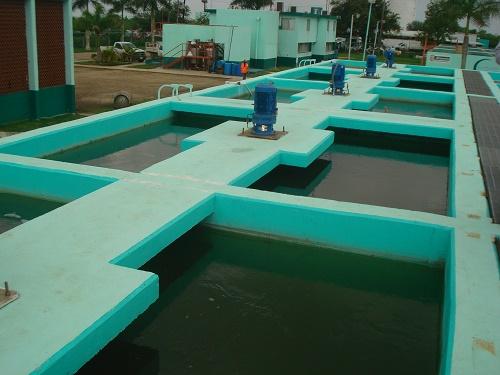Planta tratadora de aguas residuales, quedará pendiente. 