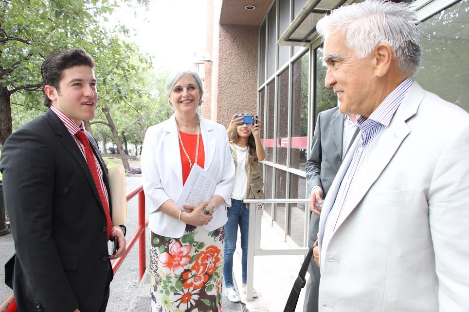 Samuel García y Concepción Landa presentaron los 14 informes de la Auditoría Superior del Estado. 