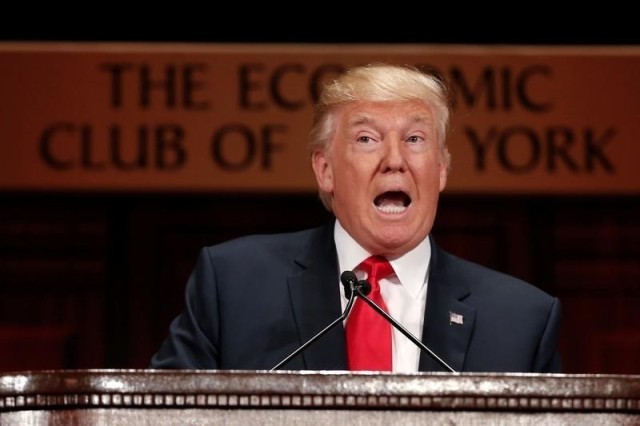 El candidato republicano, Donald Trump.