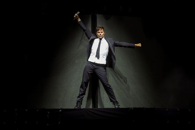 El cantante Ricky Martin.