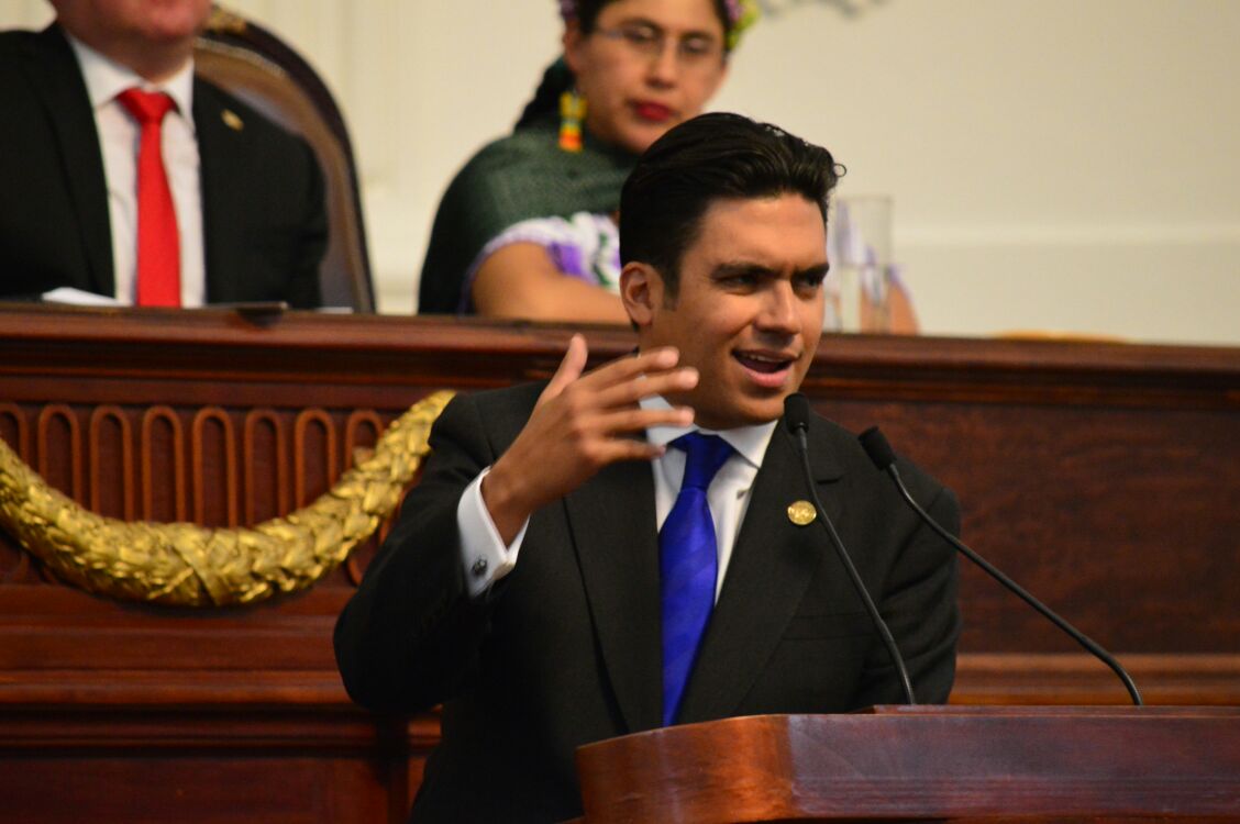 Jorge Romero Herrera, coordinador de diputados del PAN en la Asamblea Legislativa capitalina.