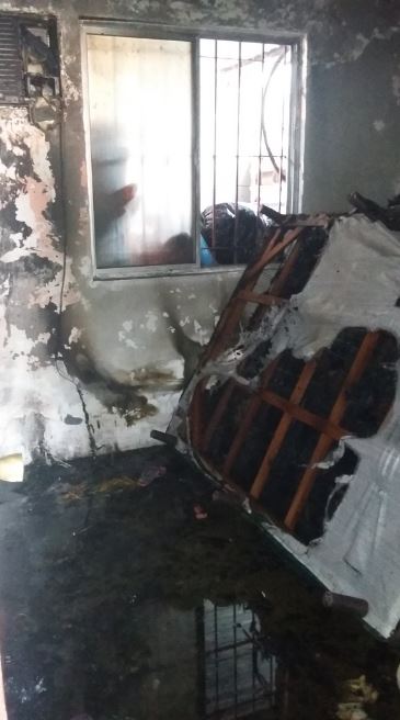 La pareja se encontraba en misa cuando se suscitó el siniestro. 