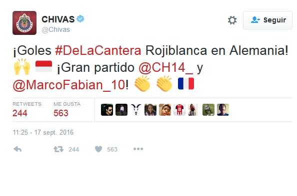 mensaje de Chivas a Fabián y Hernández 