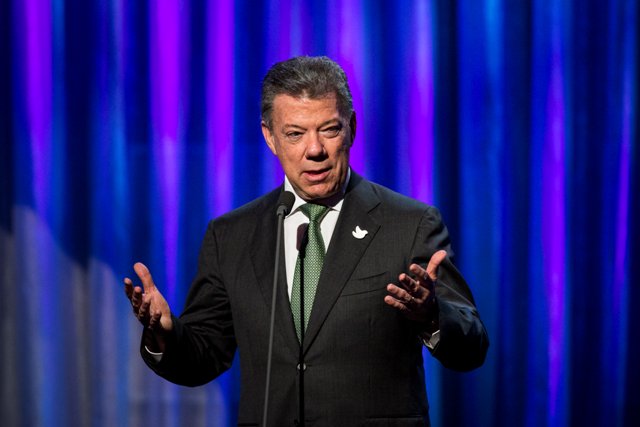 El presidente de Colombia, Juan Manuel Santos.