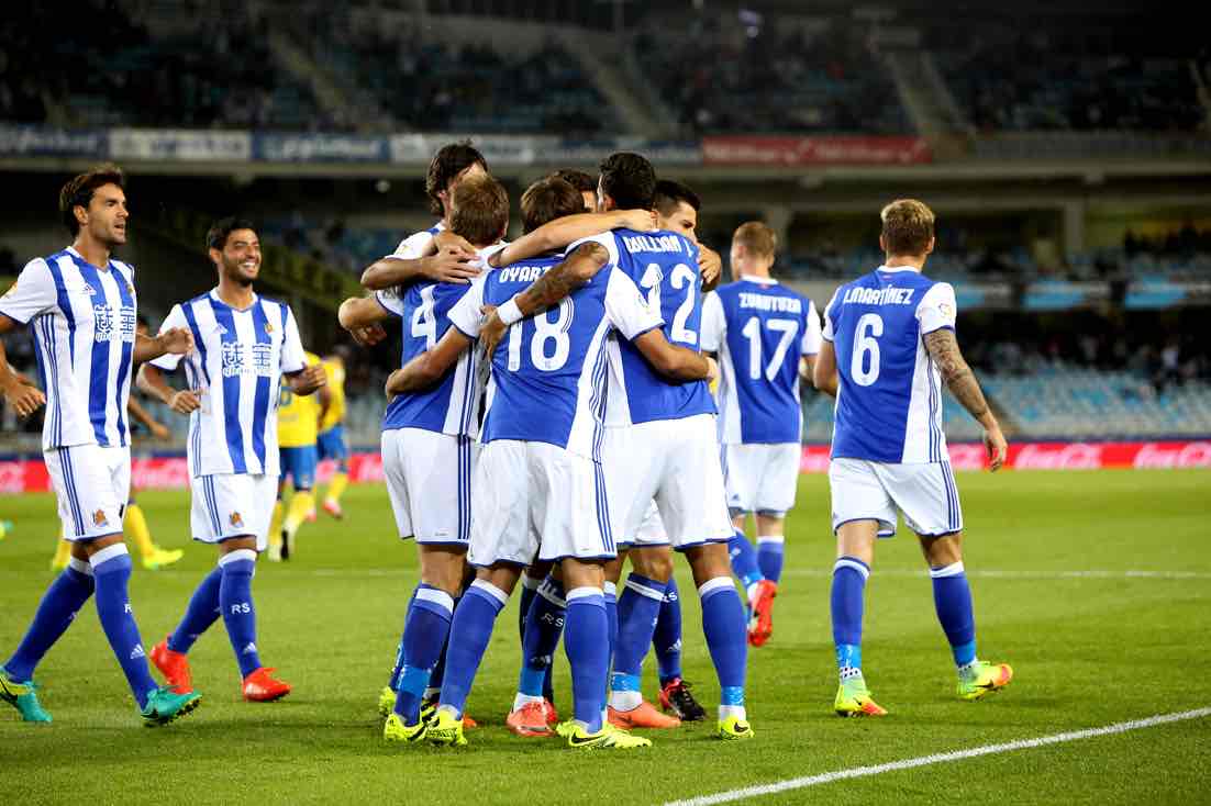Carlos Vela fue un artífice en la victoria 4-1 del Real Sociedad