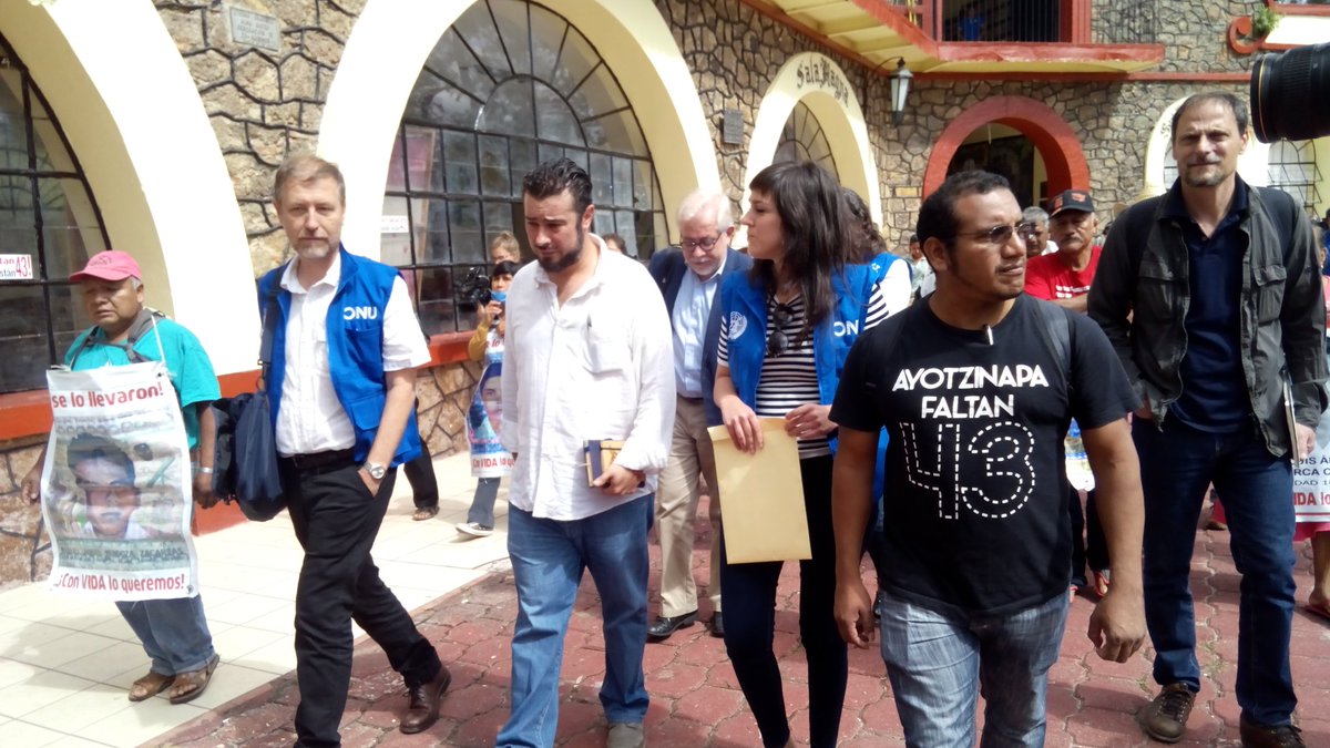 Durante el encuentro, el el funcionario de la ONU valoró los avances en la investigación.