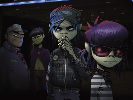 Gorillaz comenzó a compartir los mejores momentos de su carrera en su nueva cuenta de Instagram