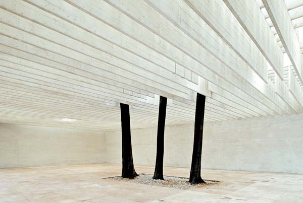 Pabellón de la bienal de Venecia,  de Sverre Fehn.